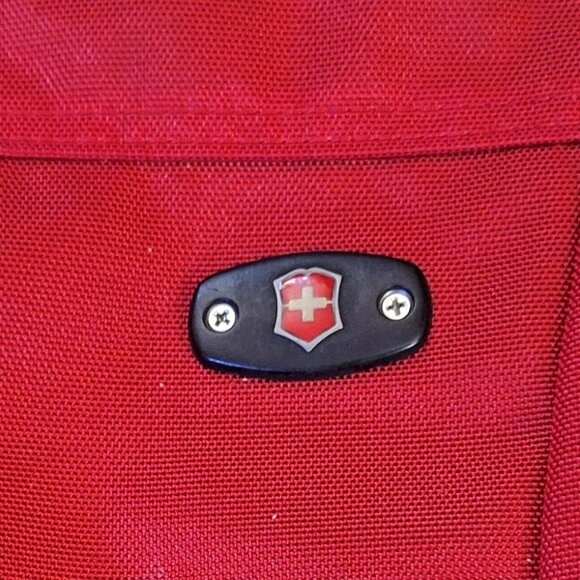 Original Victorinox Red Tote Shoulder Bag Canvas Unused - Picture 4 of 7